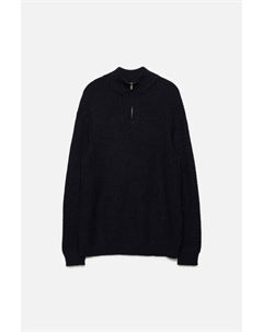 Свитер вязаный с воротником-стойкой на молнии Befree