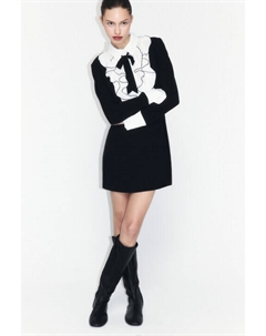 Платье мини с контрастными воланами Befree