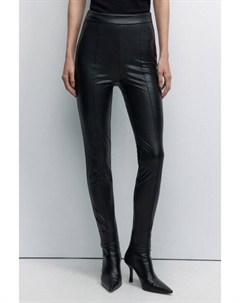 Брюки-леггинсы облегающие с высокой посадкой Befree