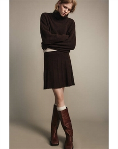 Юбка мини вязаная в складку Befree