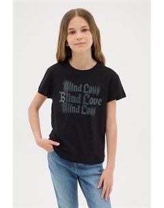 Футболка хлопковая с принтом Ovs