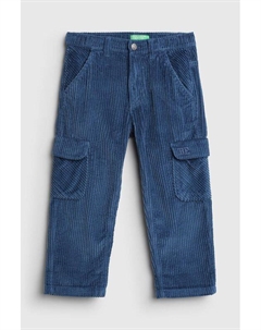 Брюки вельветовые с карманами Benetton