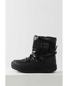 Сапоги утепленные на шнуровке Tommy hilfiger