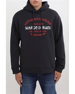 Худи хлопковое с логотипом Marco di radi