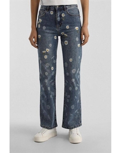 Джинсы прямого кроя с принтом Desigual