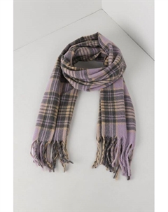 Палантин из смесовой шерсти в клетку Mellizos