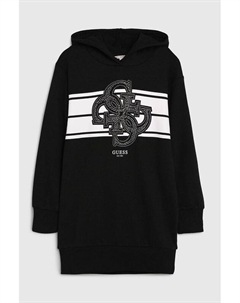 Платье хлопковое с капюшоном Guess