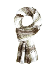 Палантин с добавлением шерсти в клетку Mellizos