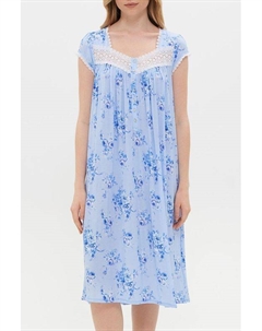 Ночная сорочка с кружевом и принтом Eileen west