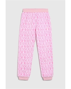 Брюки хлопковые с принтом Guess
