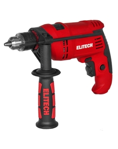 Дрель ударная ДУ 0713РЭ (E2201.030.01) 204498, 650Вт, БЗП-13мм, 0-3000об/мин, чемодан Elitech