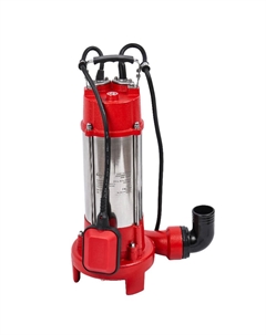 Насос погружной Elitech НПФ 1500Р 205640, фекальный, 1500 Вт, 24000 л/ч, Н=12.5 м, гряз/вод