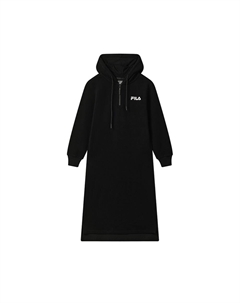 Оригинальное платье с длинными рукавами для женщин Jet Black Fila