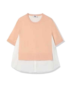 Футболка EMERALD Regular женская, цвет Honey Summer Orange Fila