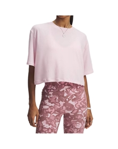 Футболка Meridian Drop Shoulder Sleeve женская, розовый Under armour