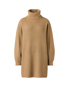 Платье Clare Waight Keller C Collection FW25 с длинными рукавами женское, темно-бежевый Uniqlo