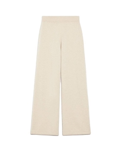 Уикенд Макс Мара брюки прямого кроя Tennis, бежевый Weekend max mara