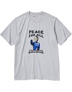 Футболка Unisex Peace For All Series Light Gray, светло-серый Uniqlo