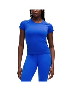 Футболка Swiftly Tech с рукавом реглан женская Khaki Brown Lululemon