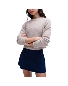 Альпака, смесовая шерсть, укороченный свитер Women's, красный Lululemon