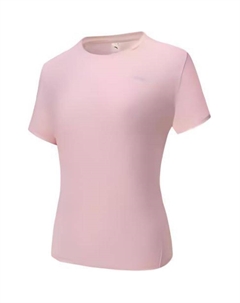 Футболка Running Collection женская мягкая и нежная розовая Anta