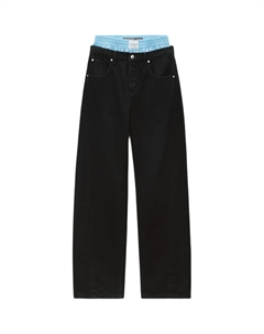 Джинсы Balloon Jean Prestyle Boxer Washed Black Alexander wang