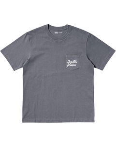 Футболка X Spell Fight Co titled Series Unisex Asphalt Gray, серый Uniqlo