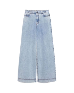Weekend Max Mara Vega джинсы с широкими штанинами, синий Weekend max mara