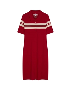 Женское платье с коротким рукавом, мультиколор Tommy hilfiger