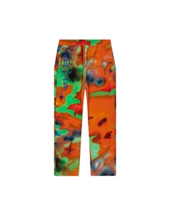 Широкие брюки Shapes X Come Tees из флиса, оранжевый/красный Converse