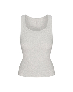 Топ-майка женская Light Heather Grey/Light Heather Gray Skims