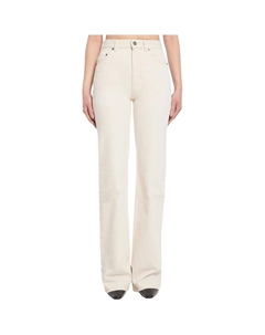 Джинсы 70-х с высокой талией и прямыми штанинами, Milk Saint laurent