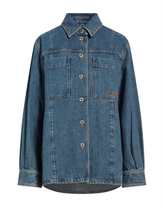 Джинсовая рубашка, синий Burberry