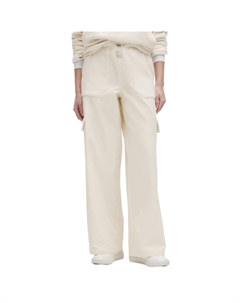 Высокие широкие брюки обычные повседневные штаны women's, бежевый/светлая слоновая кость Lululemon