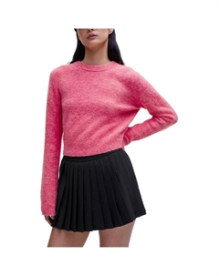 Альпака, смесовая шерсть, укороченный свитер Women's, розовый Lululemon