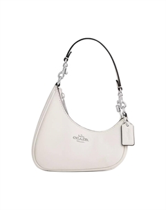 Кожаный брелок для сумки Teri с мини-кошельком для монет, женский, цвет chalk, Chalk Coach