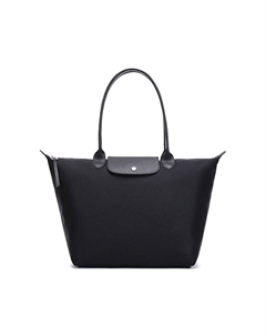 Сумка-шоппер Le Pliage Néo Fabric Shopping Bag Dumpling через плечо большая женская black Longchamp