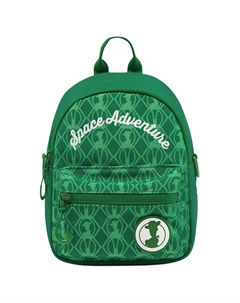 Стильный рюкзак из полиэстера унисекс в прохладном сосново-зелёном цвете, Cool Pine Green Li-ning