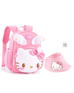 Рюкзак Hello Kitty из полиэстера обычный детский розовый Sanrio