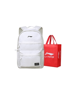 Полиэстеровый рюкзак обычный унисекс разноцветный, белый Li-ning