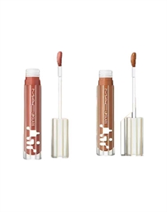 Новый набор зеркального блеска для губ с эффектом отражения, легкое нанесение, 5мл+5мл Mac