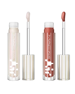 Новый набор зеркального блеска для губ с эффектом отражения, легкое нанесение, 5мл+5мл Mac