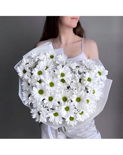 Букет Хризантема кустовая ромашка Flowers de luxe бутик цветов и подарков