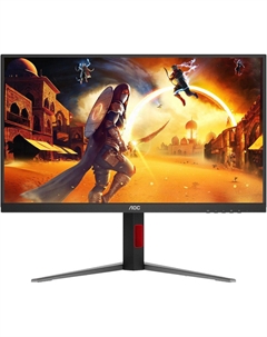Монитор 27" U27G4 Black (4K, IPS, 3840x2160, 160Hz, 0.3 ms, 178°/178°, 450 cd/m, 1000:1, 2*HDMI, DP) Aoc
