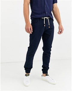 Узкие брюки карго в стиле милитари с манжетами Threadbare