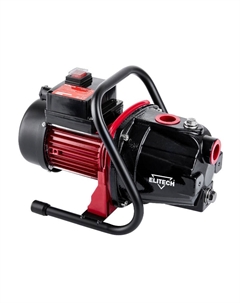 Насос поверхностный Elitech НП 1000Ч 205647,1000 Вт, 3200 л/ч, Н=44 м, Гл=8 м, 3.5 бар, ч/вод