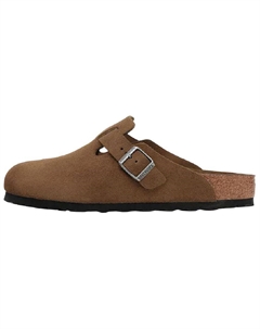 Бостонские EVA нескользящие закрытые тапочки для женщин Narrow, коричневый Birkenstock