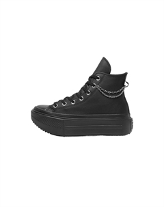 Двойные стеки повседневные кроссовки unisex, черный Converse