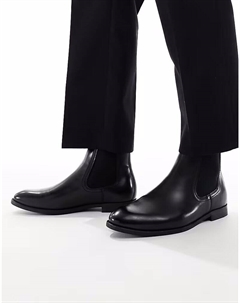 Ботинки челси черного цвета Asos design