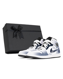 Кроссовки Air 1 Mid Top Vintage мужские Sky Blue Jordan